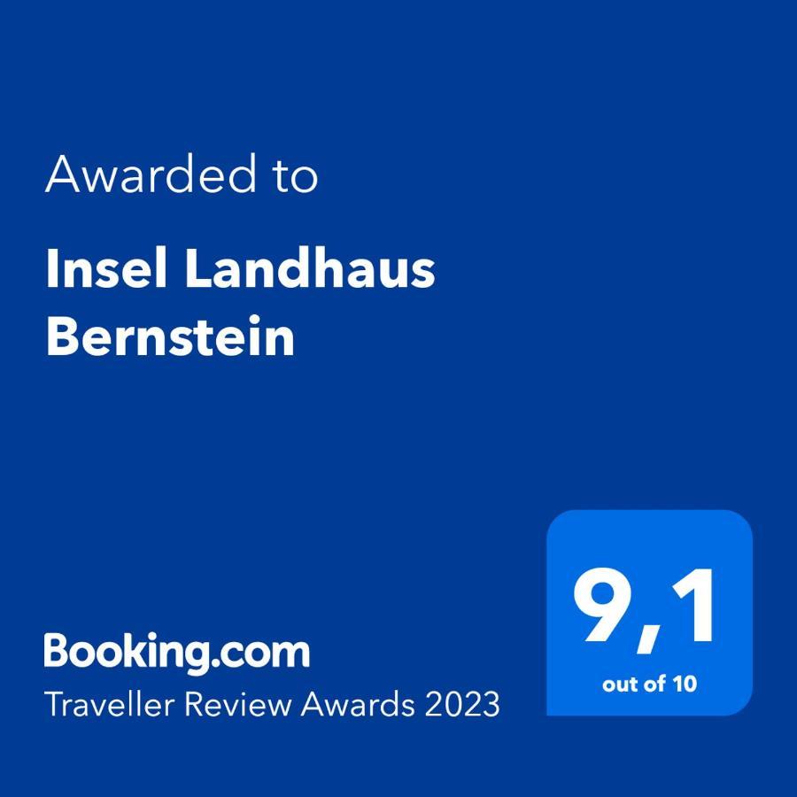 Insel Landhaus Bernstein Villa Gager Ngoại thất bức ảnh